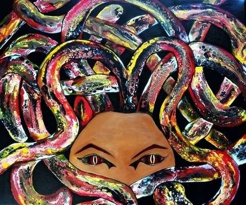 medusa serie mitologia dilameart