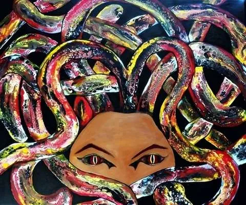 medusa serie mitologia dilameart