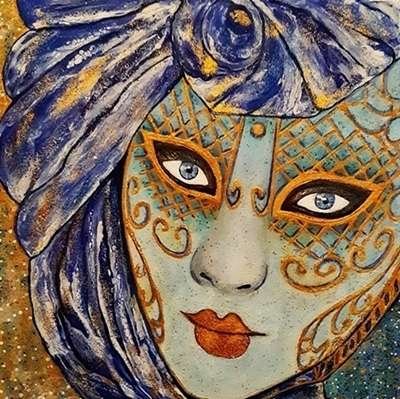 masks serie - dilameart  - casanova