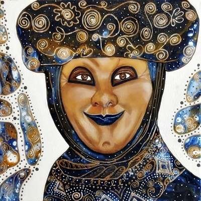 masks serie - dilameart  - doge