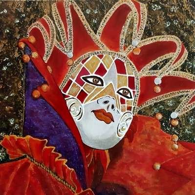 masks serie - dilameart  - jolly