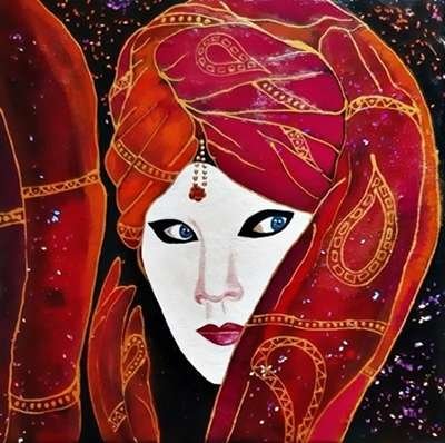 masks serie - dilameart  - sherazade