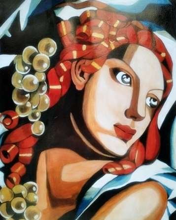 dilameart art reproduction tamara de lempincka 3 dilameART