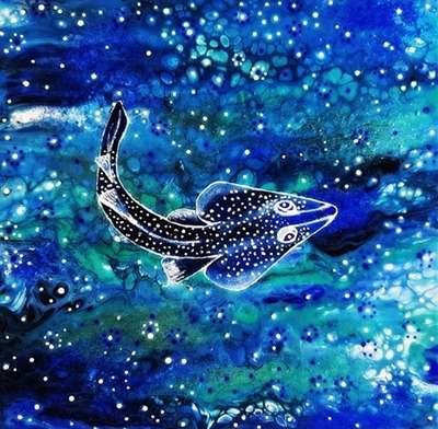 dilameart-artgallery-naturalworld-deep-blue-panel