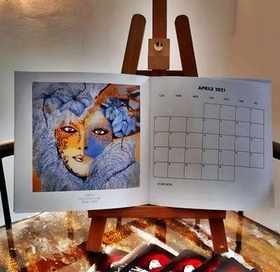 3.annual planner mask dilameart dilameART