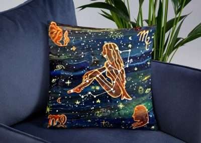 Virgo / Basic Pillow 18"x18"