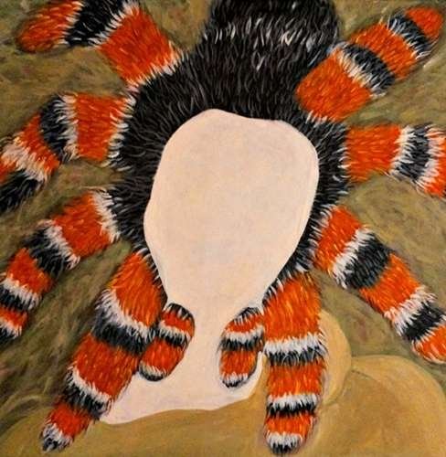 articolo aracne volto e sfondo dilameart.it dilameART